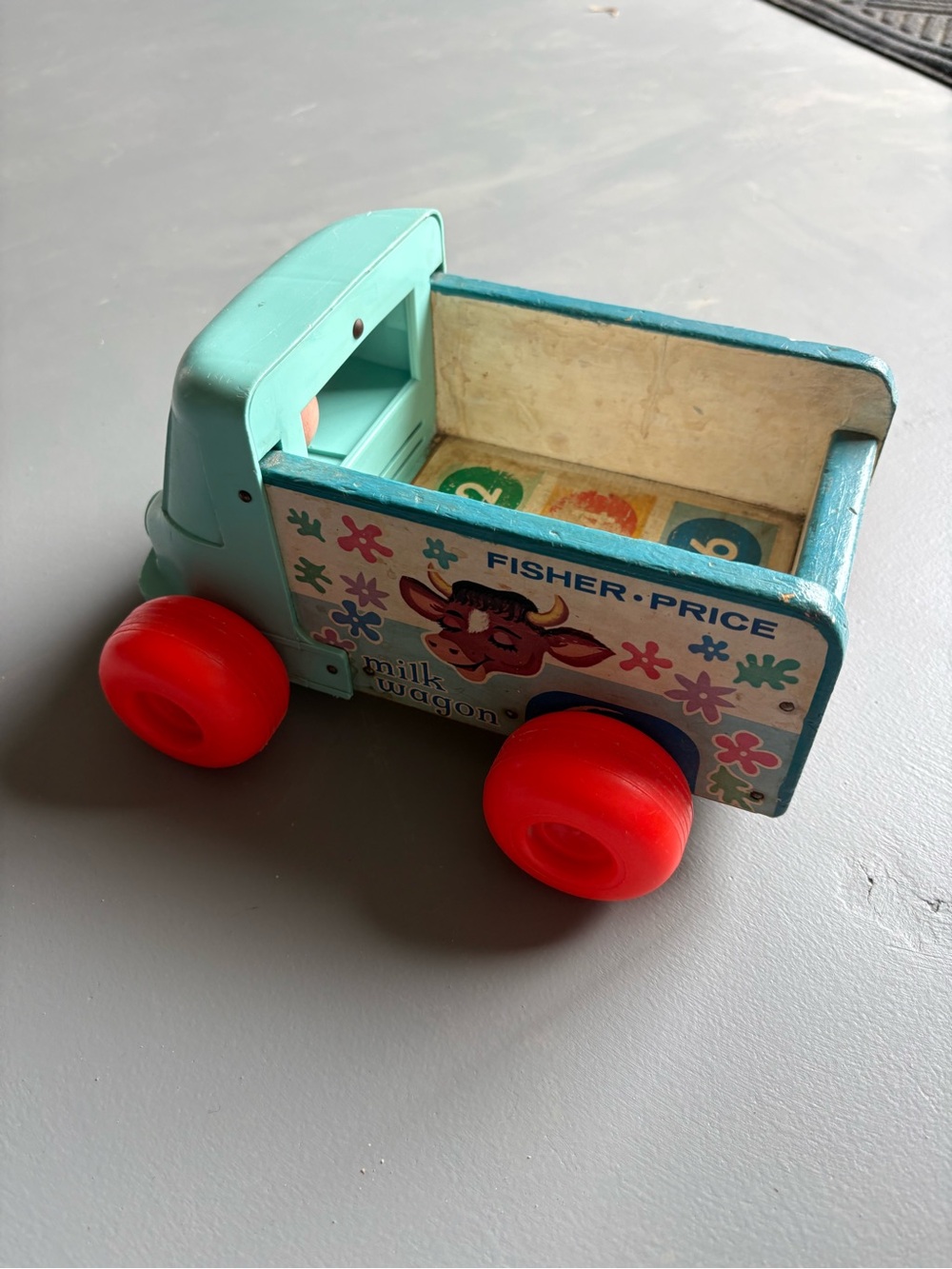 Fisher-Price Milk Wagon Toy